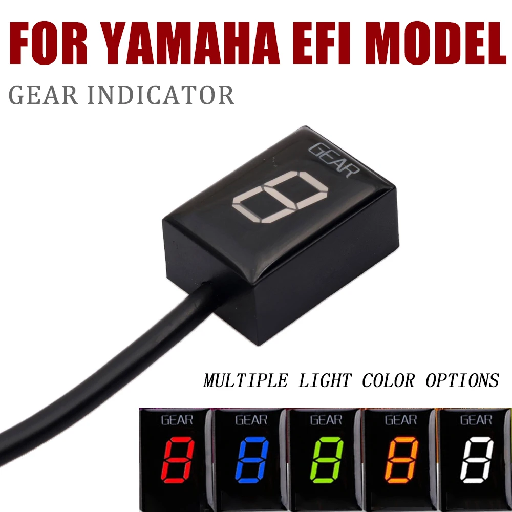Compteur d'affichage d'indicateur de vitesse pour Yamaha FZ6 FZ6R FZS 1000 Fazer XJ6 YZF-R6 R6S R1 FZ8 FZ1 FZ1N TDM 900 FZ400 compte-chargé MT-03 MT-01