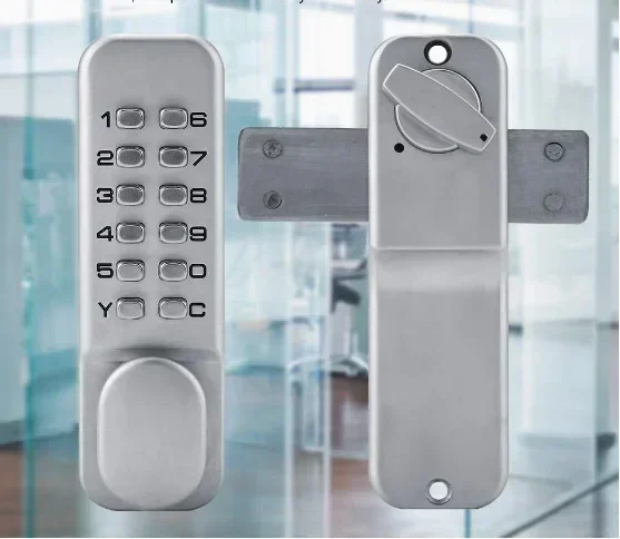 Waterproof Exterior Lock Gate opener Digital Door lock code/password Mechanical Deabolt Keyless Outdoor Garden/Home Wooden Door