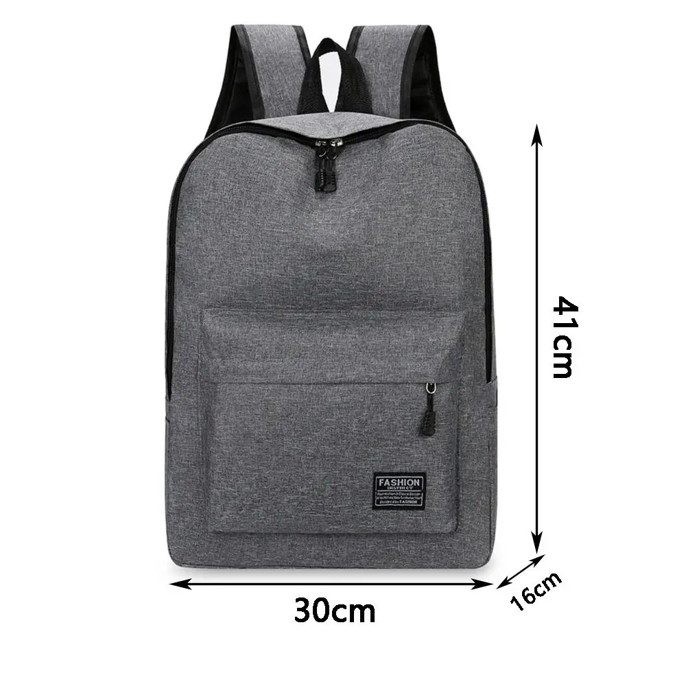 ChimMen-Sac à Dos Minimaliste Polyvalent, Grande Capacité, École, Étudiant, Ordinateur, Voyage, Lavable, Unisexe