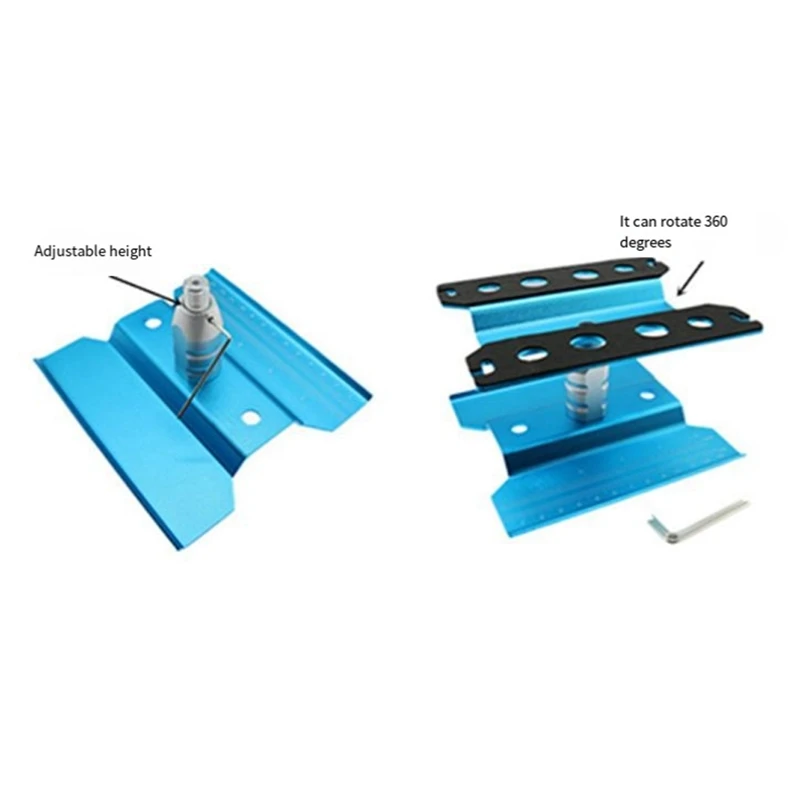A47M-Model Car Repair Station Rotating Station Off-Road Climbing Vehicle Repair