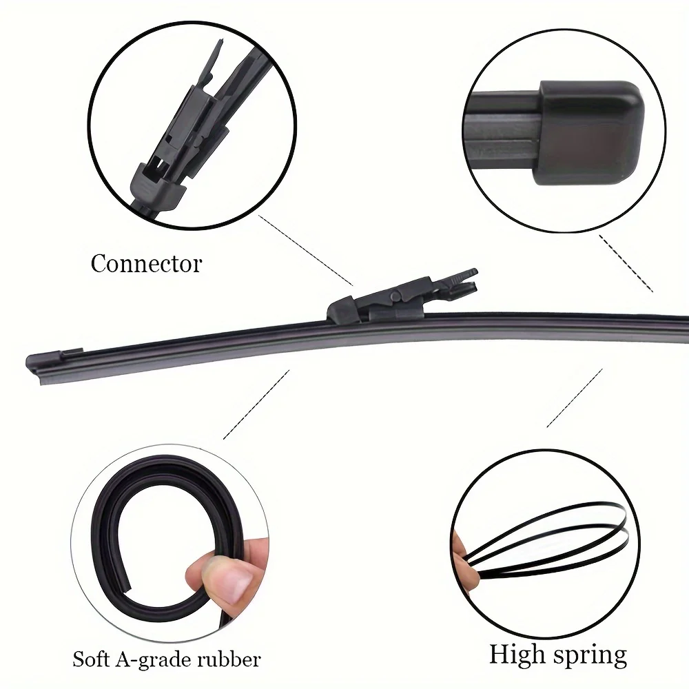10" Rear Windscreen Wiper Blade  Windscreen Windshield Tailgate Window For Mercedes Benz A Class W176 2013 - 2018 3