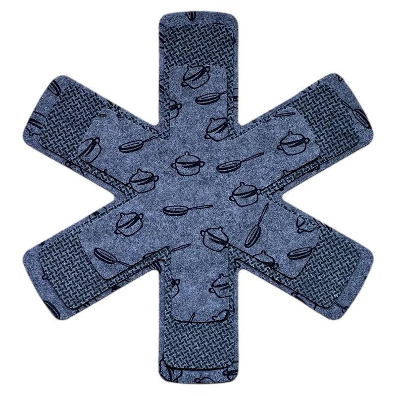 Set of 3 Heat-Resistant Felt Pan Protectors