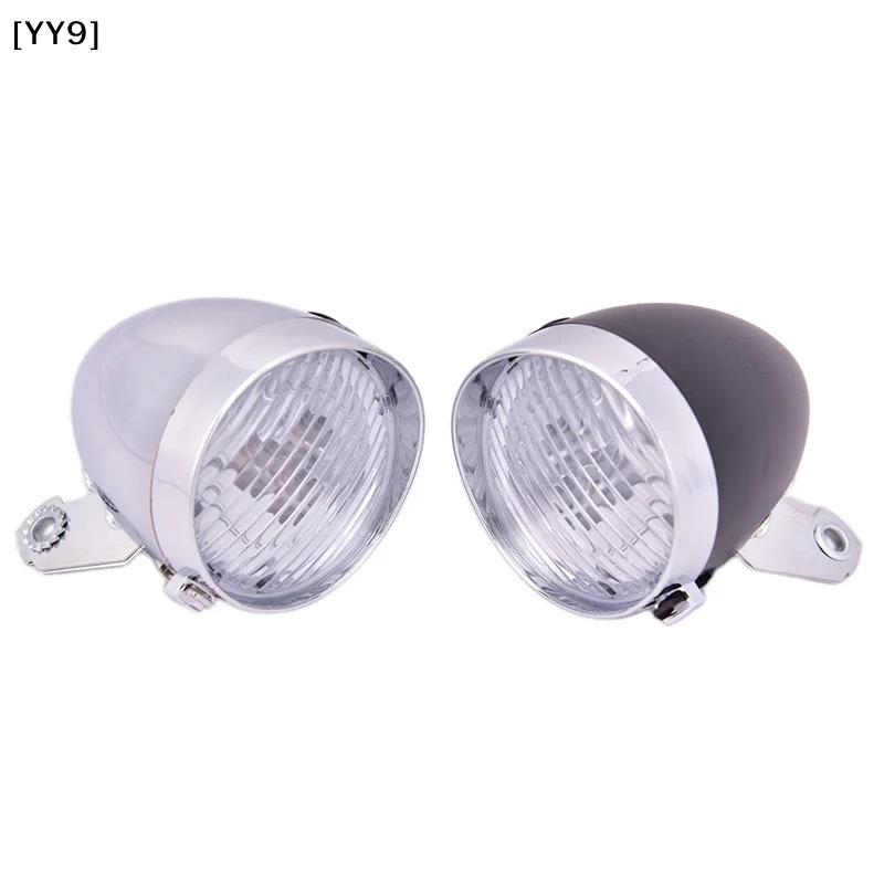 200LM 빈티지 레트로 자전거 LED 헤드라이트, 야간 사이클링용 클래식 자전거 전면 안개등[YY9]