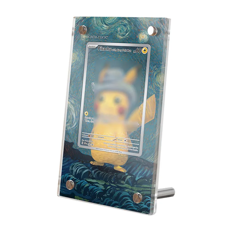 

Pokemon Ptcg Japanese Version Pikachus Expansion Anime Acrylic Card Shield Diy Acg Card Brick Animation Peripheral Birthday Gift