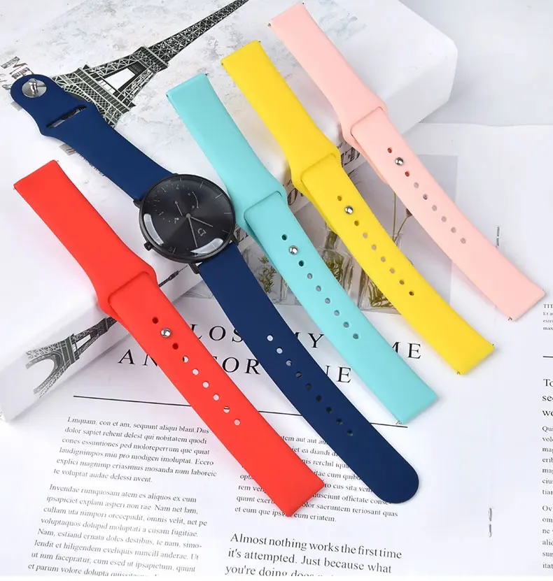 Silicone Sport Wristband Replacement Bracelet Belt