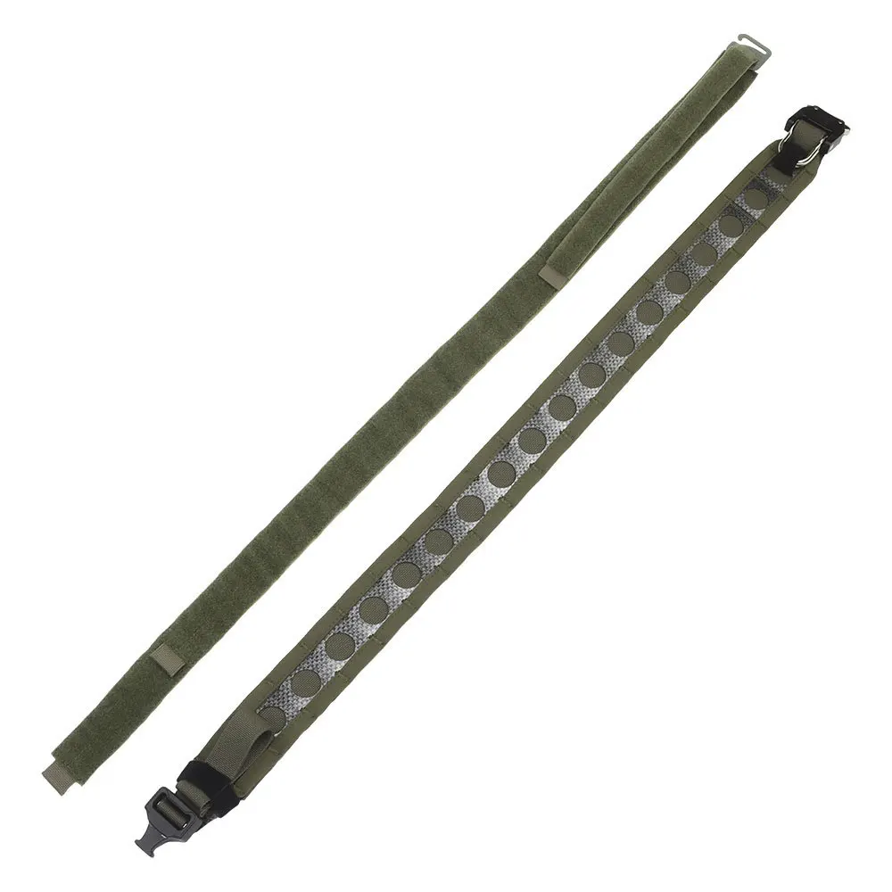 Ferro Style Airsoft Bison Tactical Belt Two Layer Quick Detach Metal Buckle Lightweight Molle Waist Belt Airsoft Paintball Gear