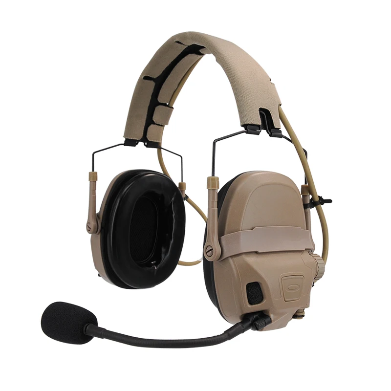 FCS-TACTICAL AMP Digital Version Tactical Pickup Headset