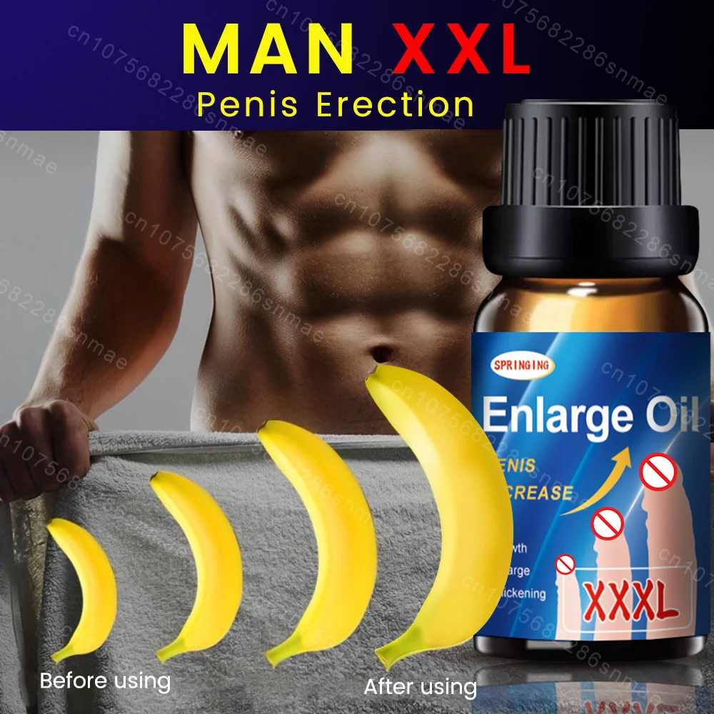 Penis enlargement Oils Permanent thickening growth Man massage Cock erection enhance Liquid