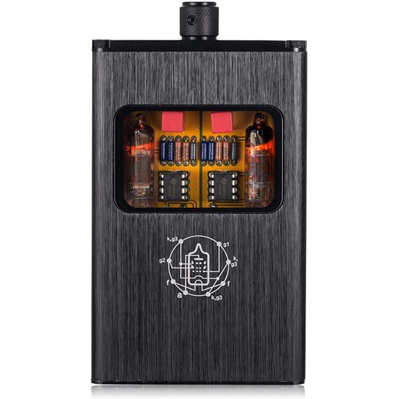 

Portable Headphone Amplifier Headphone Amplifier Dual-Mono Vacuum Tube Headphone Amplifier B4-X EU Plug