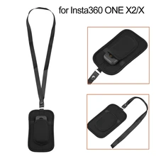 

For Insta360 ONE X X2 Protable Strap Storage Bag Convenient to Store Panoramic Lightweight Neck Lanyard Action Camera Accessory