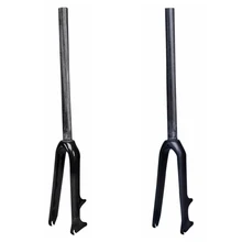 

Glossy / Matte 3K Carbon Fibre Folding BMX Bike Fork Bicycle Front Forks 14 16 18 20 22"inch Steerer Tube 28.6mm Disc Brake