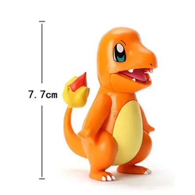 Pokemon Anime Action Figures Pikachu Toys Model Charmander Psyduck Squirtle Jigglypuff Bulbasaur Kawaii Collect Dolls Gift - Image 15