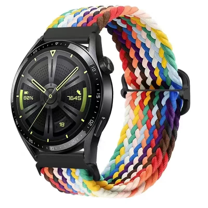 Universal Adjustable Braided Elastic Quick Release Watch Bands (18mm, 20mm, 22mm)