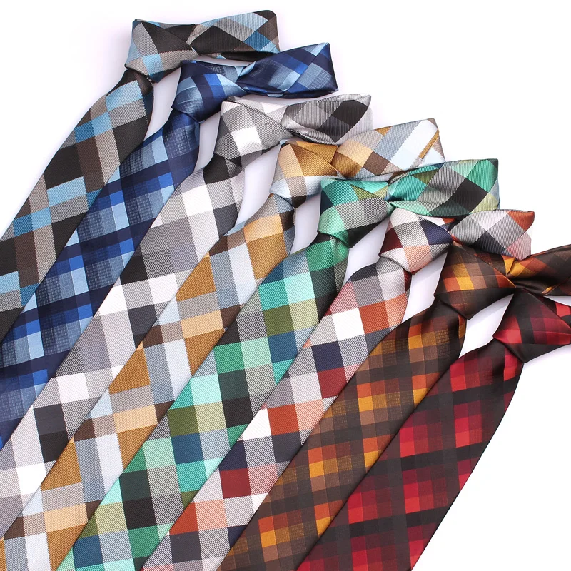 Модные узкие мужские галстуки на шею