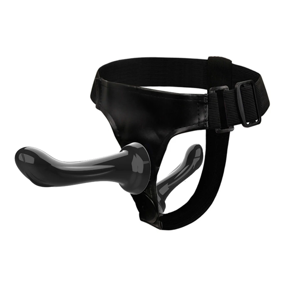 Strap on Double Heads Dildo Vibrators Sex Toys for Women Couple Exotic Accessories Vagina Prostate Massager Adult Toys for Women