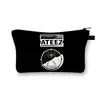 Korean Kpop ATEEZ Cosmetic Case Fellowship Break The Wall Women Makeup Bags Small Clutch Cute Cosmetic Organizer Toiletry Bag 1