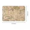 Swirl Pattern Non-slip Doormat Alfonse Mucha Art Nouveau Peonies Bath Kitchen Mat Prayer Carpet Indoor Pattern Decor 2