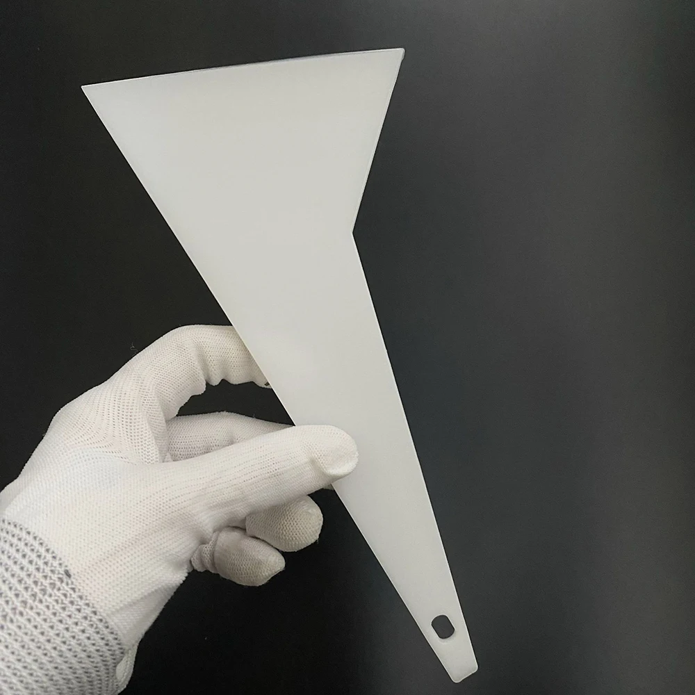 코너 스퀴지 플러그 화이트 자동차 스티커 3D 탄소 섬유 설치 비닐 필름 포장 스크레이퍼 창 도구 A99