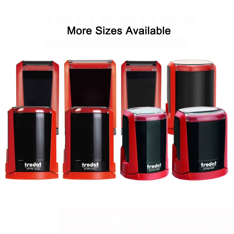 Personalized Round Square Self-Inking Stamp Laser Engraved RED/Black/Blue/Purple/Green/Invisible UV Ink self inking stamps,self ink stamps