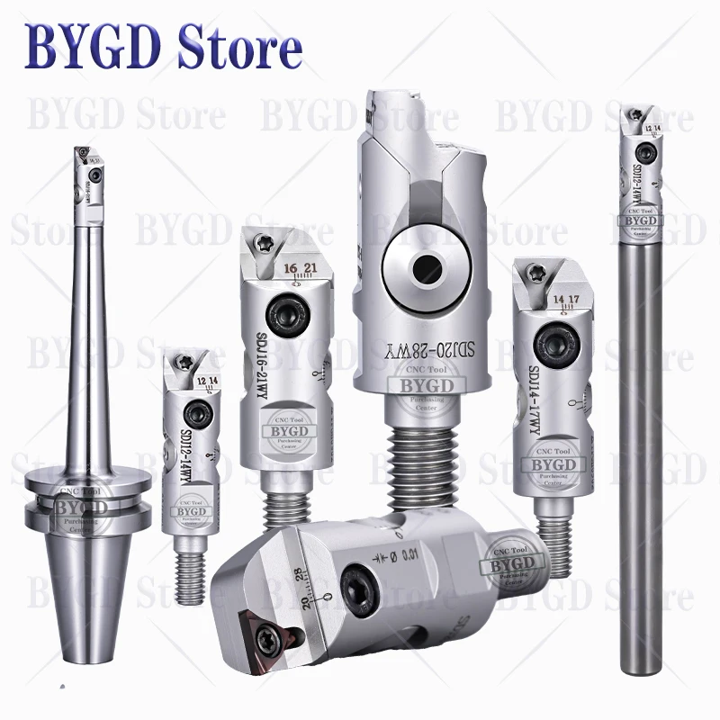 BT30/BT40 SDJ Boring Tool Holder Set – Precision CNC Boring Head Arbor with Lock-Tooth Connection for LBK, CBK, EWN, RBH & TCT Systems (SDJ10–SDJ25) 6