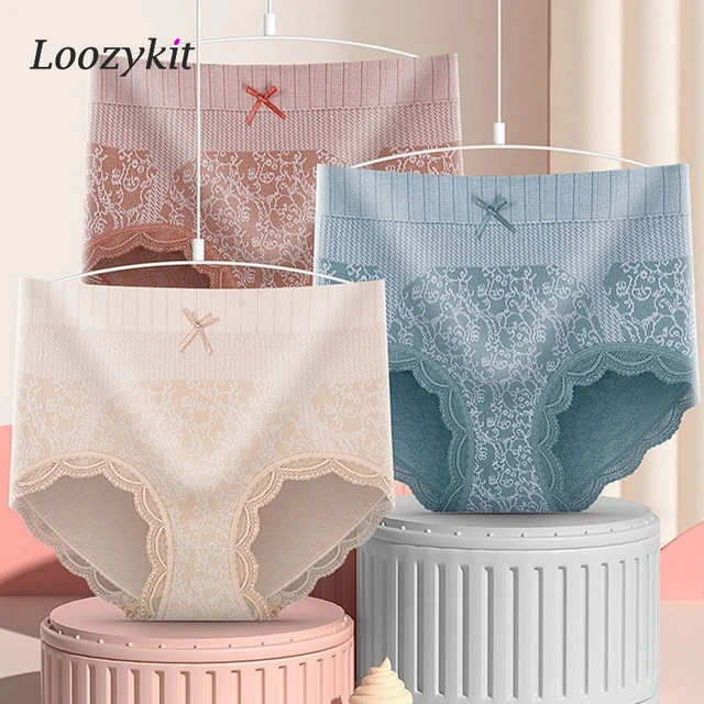 Loozykit Women's Briefs Comfortable Women Cotton Underpants Breathable High  Waist Intimates Underwear Panties Female Lingerie - AliExpress