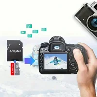 LansTen Memory Card 64MB 128MB 256MB 512MB 1GB 2GB 4GB 8GB 16GB 32GB 64GB 100GB 128GB 200GB 256GB  A1 U3 Class10 TF Card - Image 4