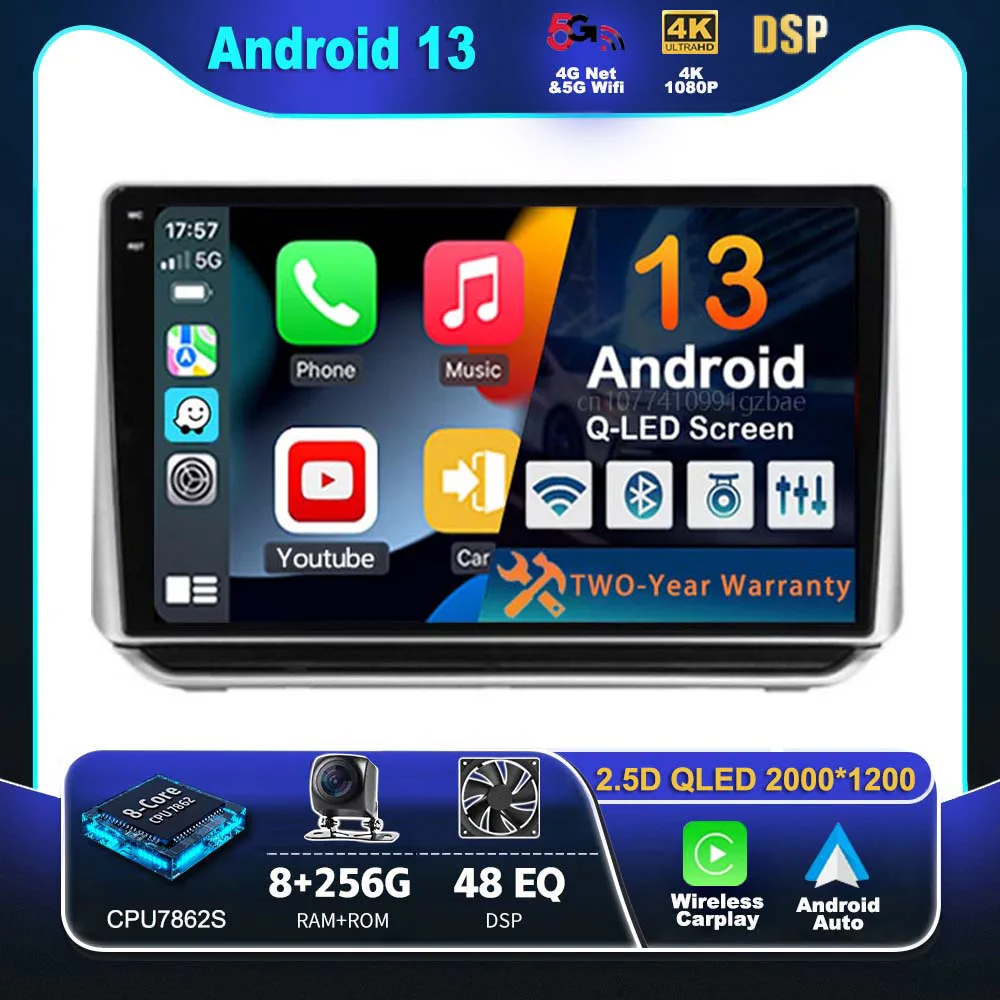 

Автомагнитола 9 дюймов, Android 13, для Nissan Altima L34 2018-2020, мультимедийный видеоплеер, навигация, GPS, стерео, 2Din, камера 360