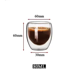 Heat Resistant Glass Teapot with Stainless Steel Infuser and Clear Filter Baskets (80ml - 1pcs)