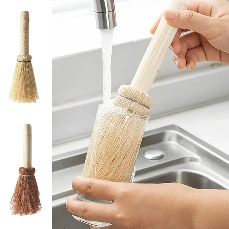 

Palm Brush Dish Scrubber Pot Pan Scrubber Palm Pot Brush Non-Stick Palm Brush Multifunctional Dish Cleaning Brush Palm Brush