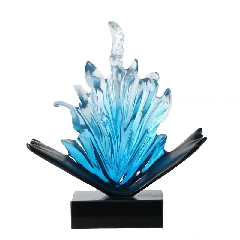 

Customized Abstract Decorative Resin Sculpture