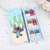 6Pcs Cute Cartoon Ice Cream Color Changing Lip Gloss Set Lip Tint Moisturizing Liquid Lipstick Lips Cosmestic Party Favors Gifts 1