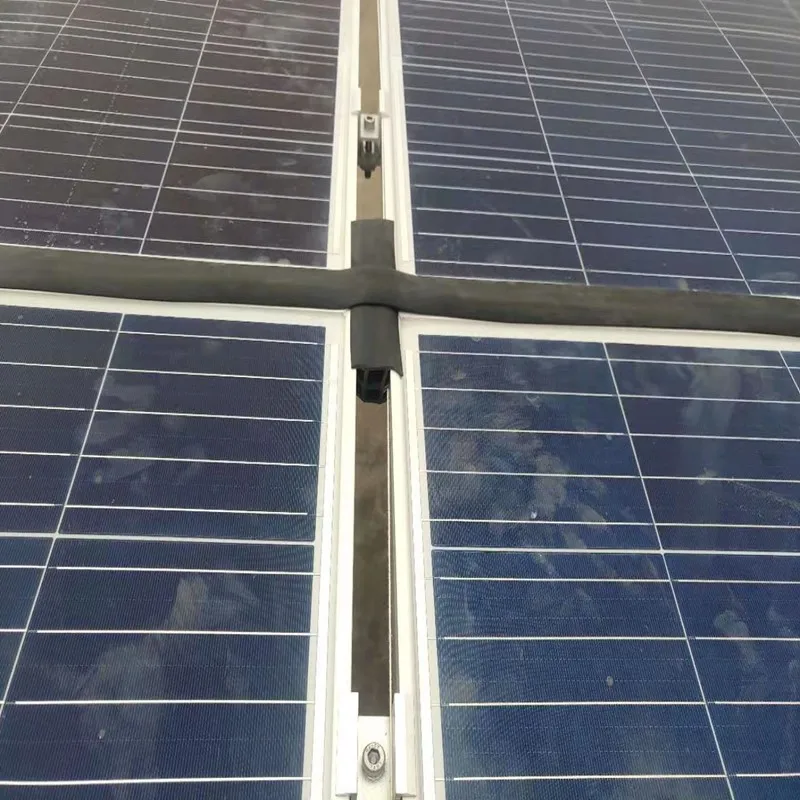 cabo de metal trench cover painel solar monocristalino vedacao preta 03