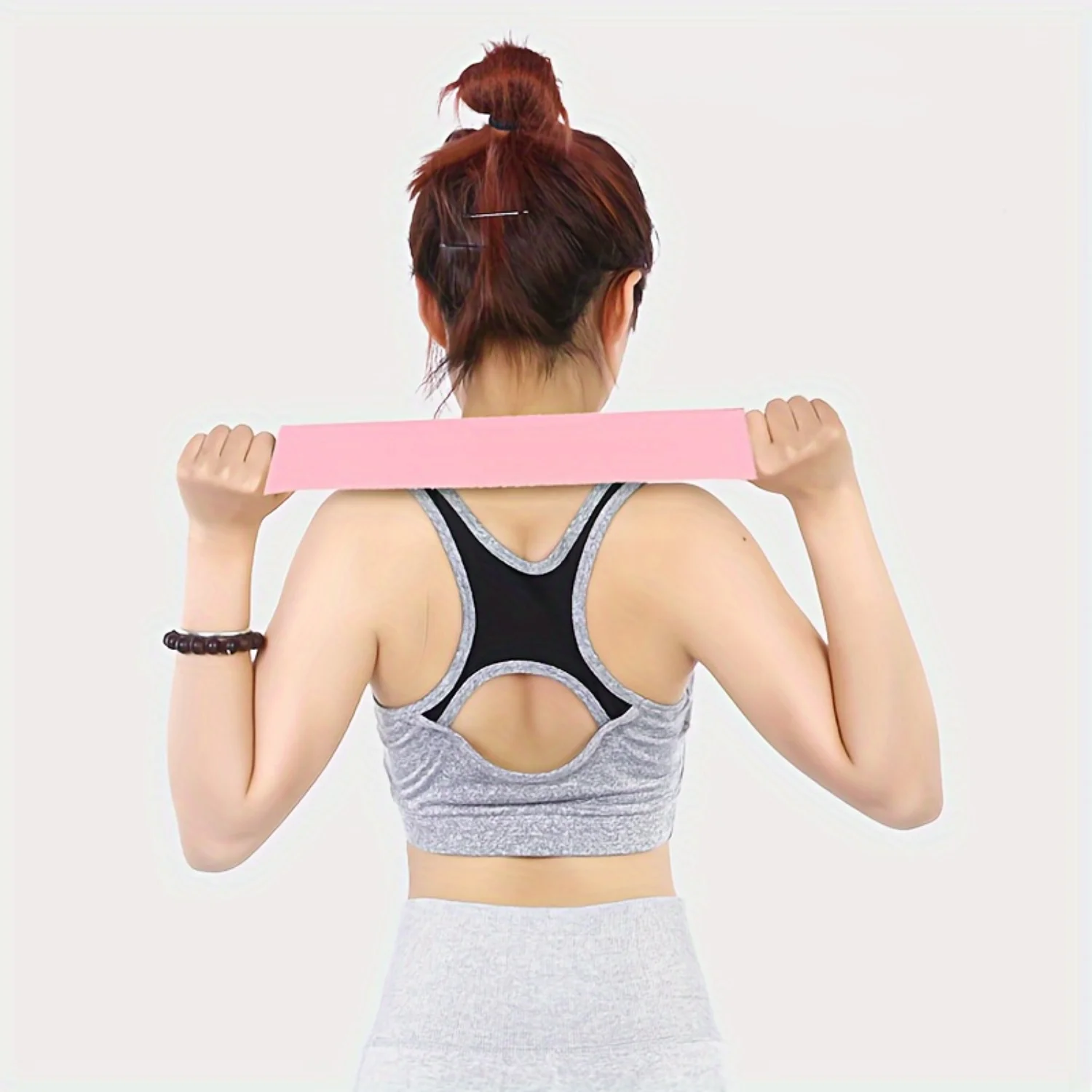 5pcs Yoga Equipment Set, Including Leg Training Clip, Yoga Stretching Ring, 8 Shaped Resistance Rope, Pedal Puller, Fitness
