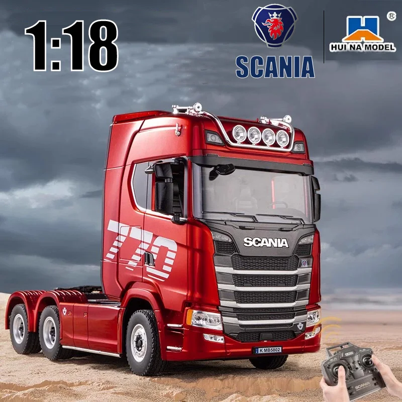 Huina 2025 New 1501 Scania 770s Remote Control Heavy Truck Trailer