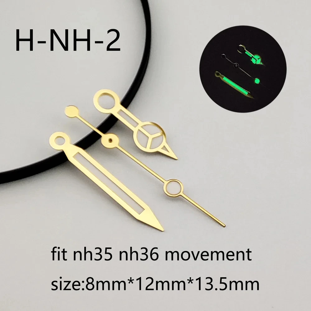 28.5mm Modified SUB Green Luminous Sun Patterned NH35 NH36 s Dial Watch Accessories Watch Sub S Dial