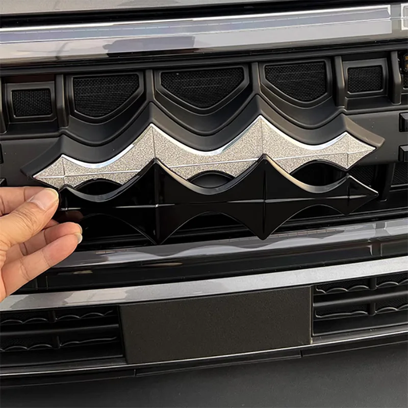 2024 2025년식 비야디 이퀘이션 레오파드 5/8 차량용 블랙 배지 자동차 로고 전후면 외부 액세서리