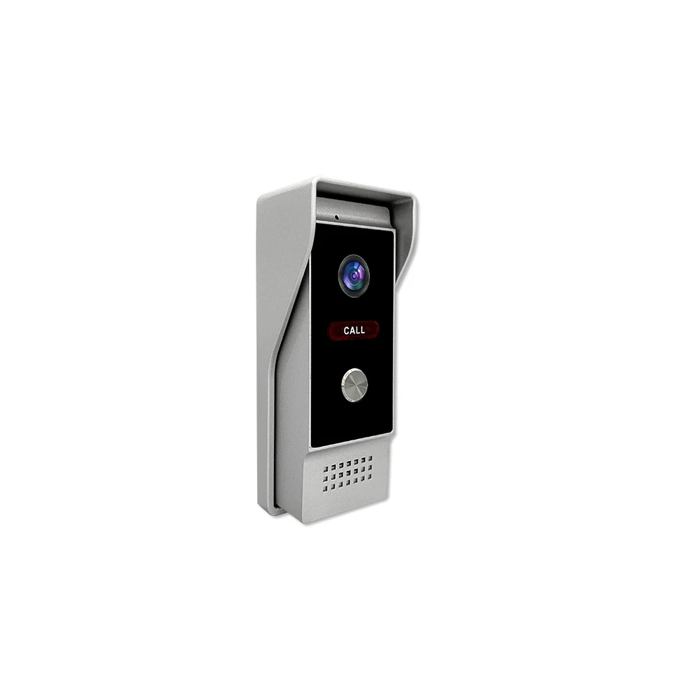 1080P HD 7 Inch Wired Color Video Door Intercom System for Home Security Door Phone Doorbell with Camera IR Night Vision Unlock - 6