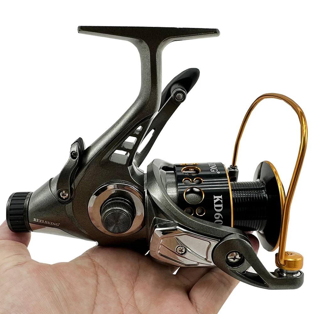 

Saltewater Surfcasting Reel 14+1 Carp Fishing Professional Spinning Reels Smooth Sea Fishing 3000-6000 Front Rear Double Brake