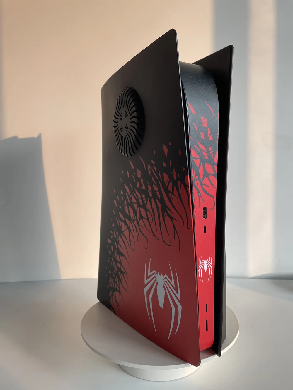 Side Protective Film Sticker Integral P5 Disk Edition Middle Spider Skin Sticker Decal Cover for PS5 Console Accessories