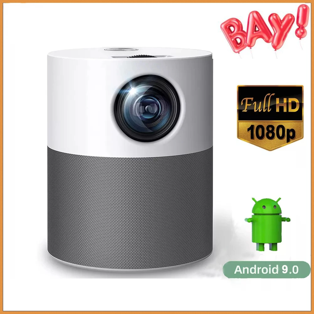Мини-проектор Full HD 1080P P40 LED проектор 4K видео мультимедийный с технологией Bluetooth 5000