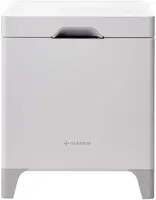 Cube X50 Stainless Steel Ultrasonic Hybrid Cool and Warm Mist Humidifier, Whisper-Quiet Easy Clean for Large Room 4.2 liters, On 1