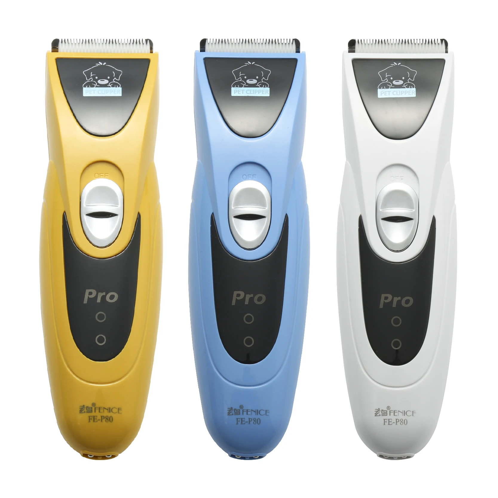 Fenice Animals Grooming Electrical Pet Clipper Kit Professional Rechargeable Haircut Machine Pet Cat Dog Hair Trimmer Shaver Set