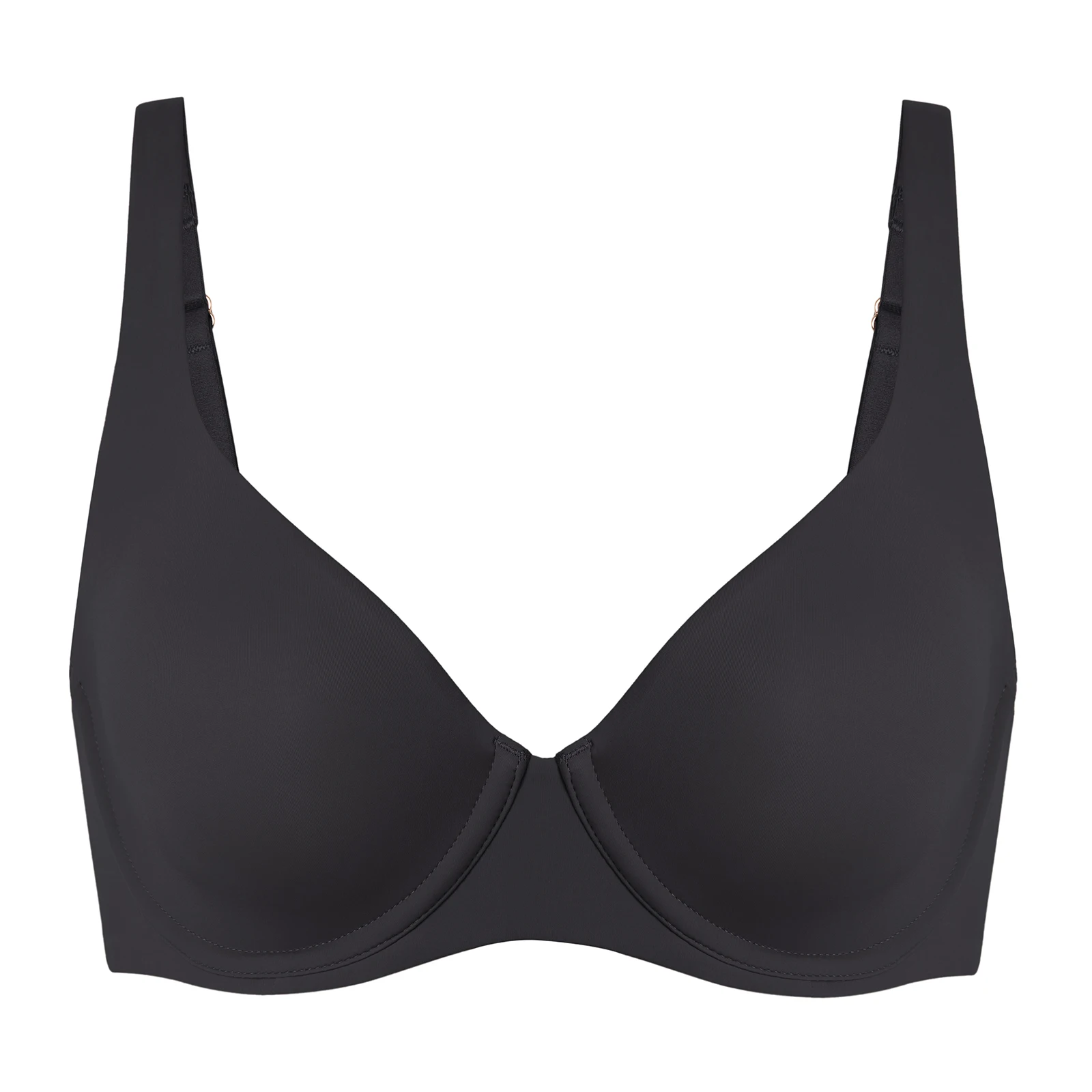 DELIMIRA Women's Confishape Scoop Neck Balconette Bra Plus Size Minimizer Underwire Full Coverage Unlined Bras B C D DD E F G