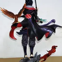 ⁦مجسم أنمي ناروتو شيبودن - أوتشيها ساسكي 24 سم | Naruto Shippuden Uchiha Sasuke Action Figure Anime 24cm⁩ - الصورة ⁦4⁩