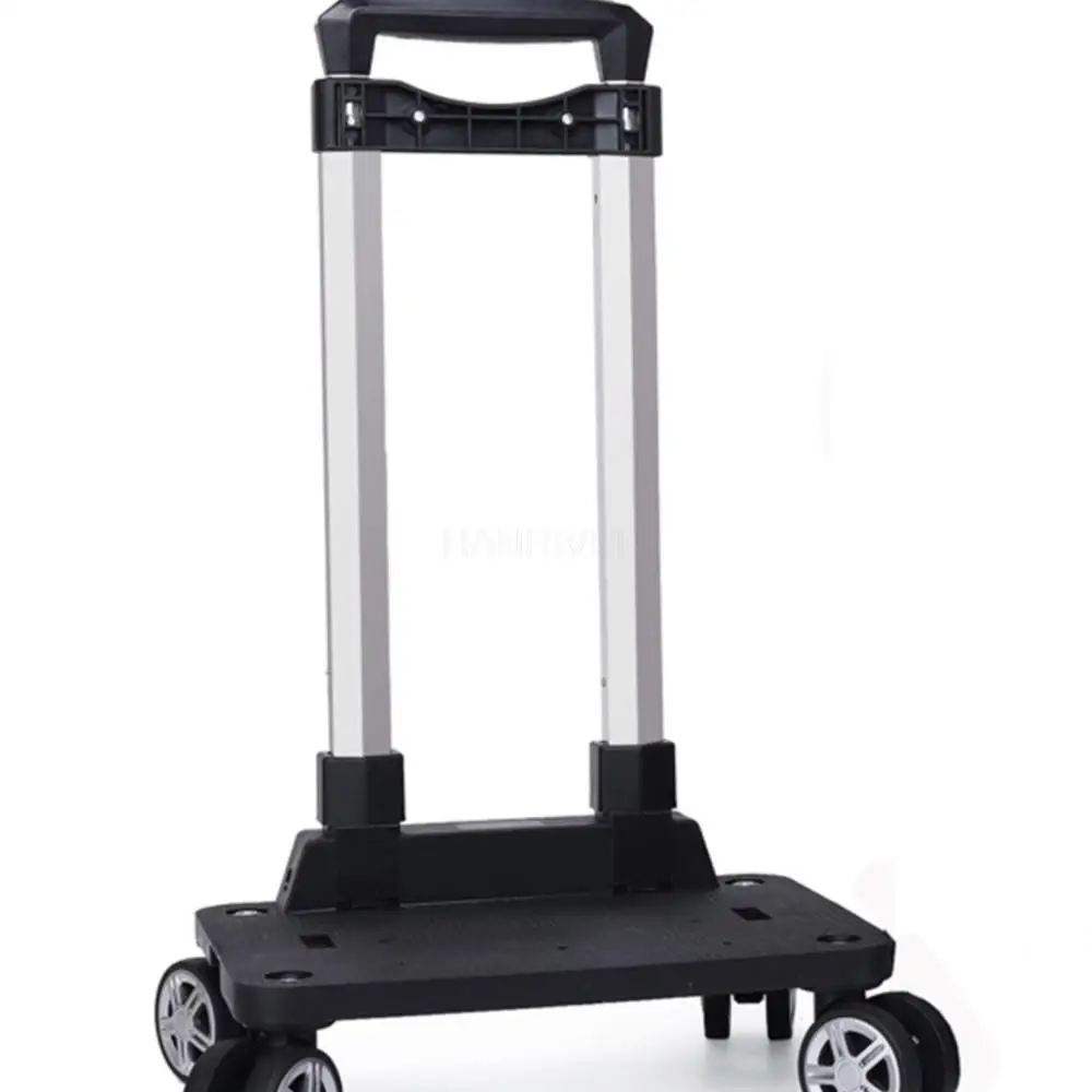 Foldable Shopping Bag Wheels Collapsible Trolley Bag Women Reusable Shopping Trolley Foldaway
