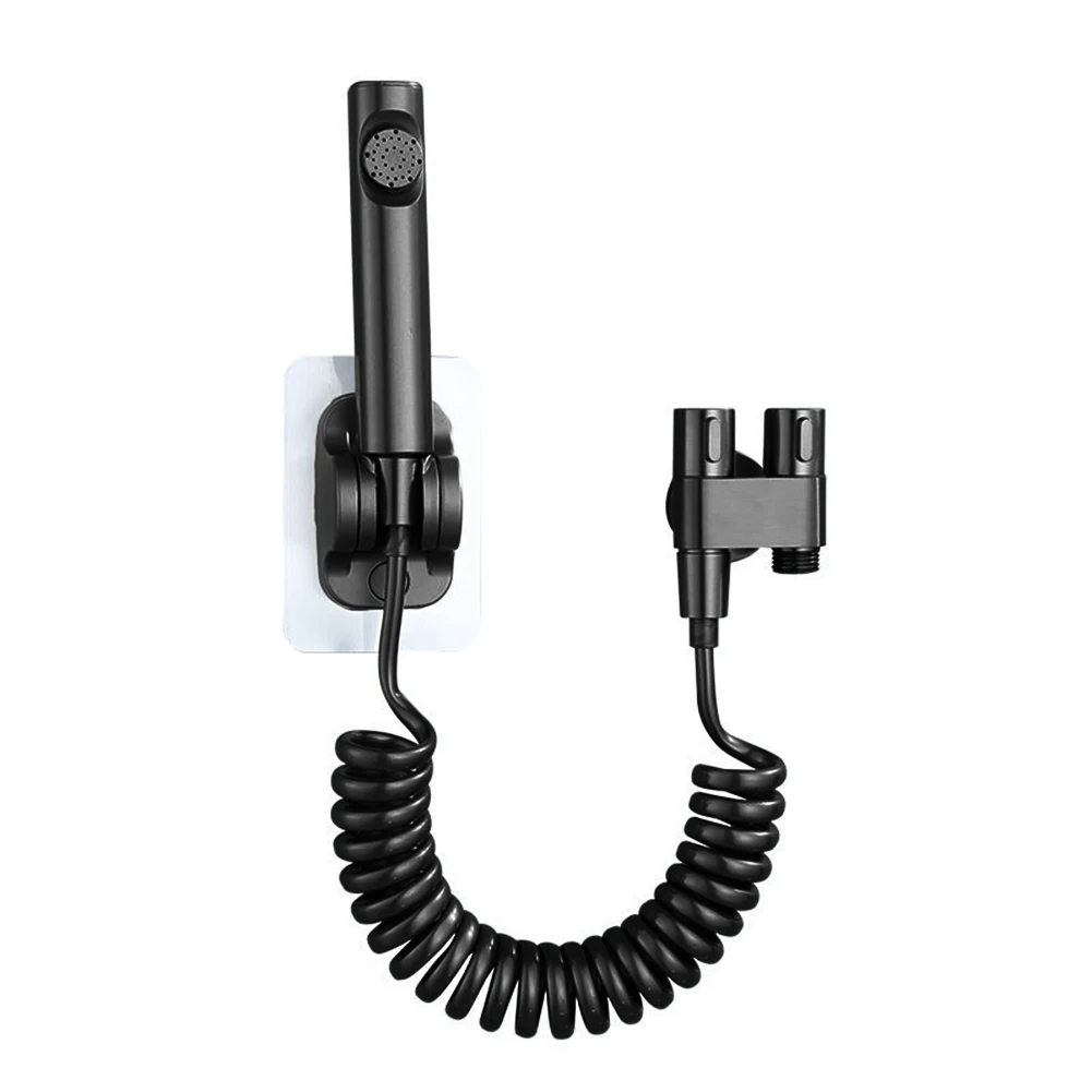 

Bidet Toilet Sprayer Set Spray Water Handheld Bidet Sprayer Toilet Angle Valve Toilet Booster Flusher Bathroom Furniture Sets