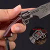 22cm GunBlade Sword Fantasy Game Weapon Metal Model Butterfly Knife Peripheral Machine  Style Elite Metal Keychain Gift Toys Kid 5