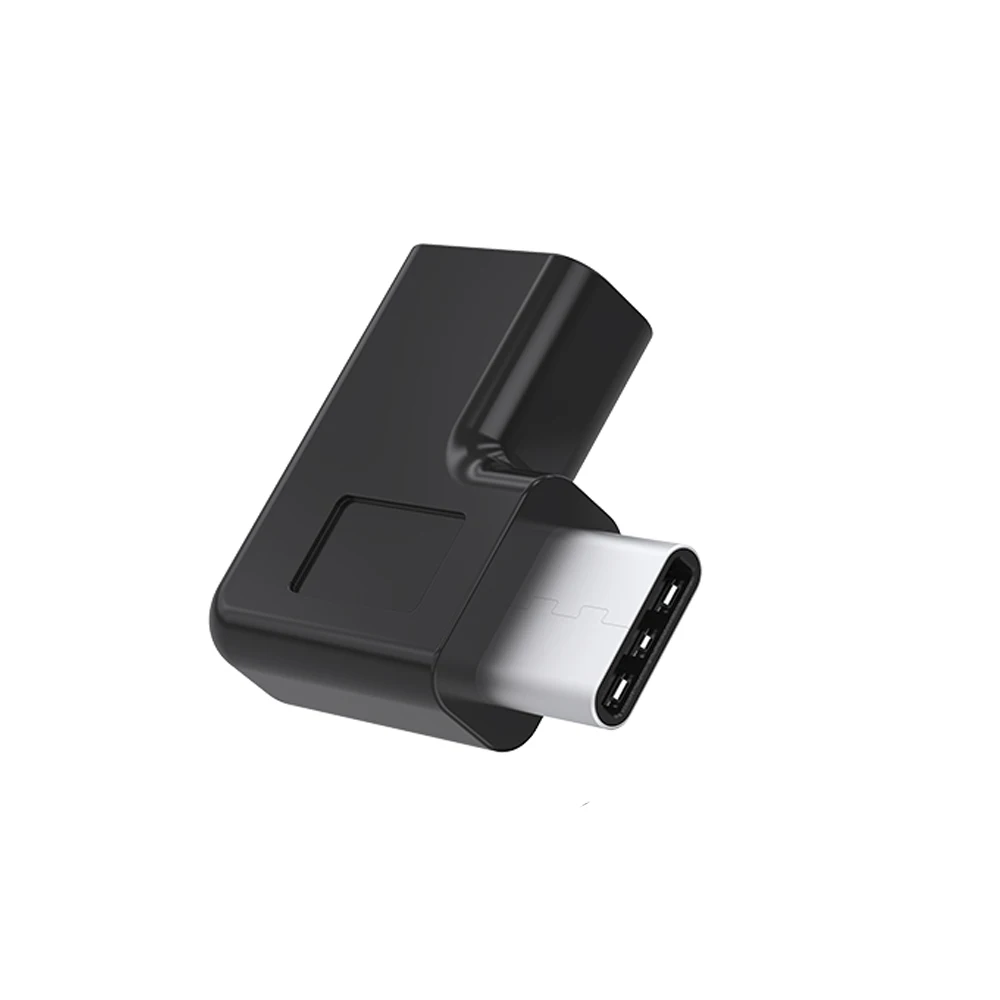 Type C Adapter Mini Portable 90 Degree Right Angle USB 3.1 Type C Male to Female Converter USB-C Adapter For Samsung for Huawei Smart Phone