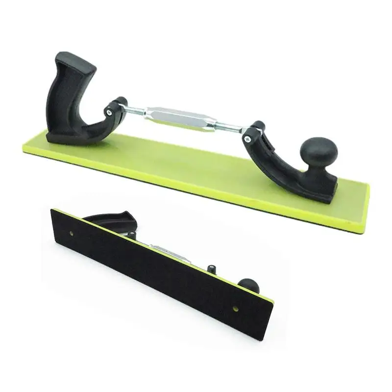 

Rigid Longboard Hand Sander Block Adjustable Hand Grinding Plate Dry Grinding Push Board Flexible Adjustable For Car Waxing Back