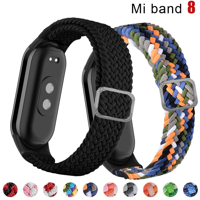 Higgs Pack Of 3 Straps Compatible With Xiaomi Mi Band 8/Mi Band 8